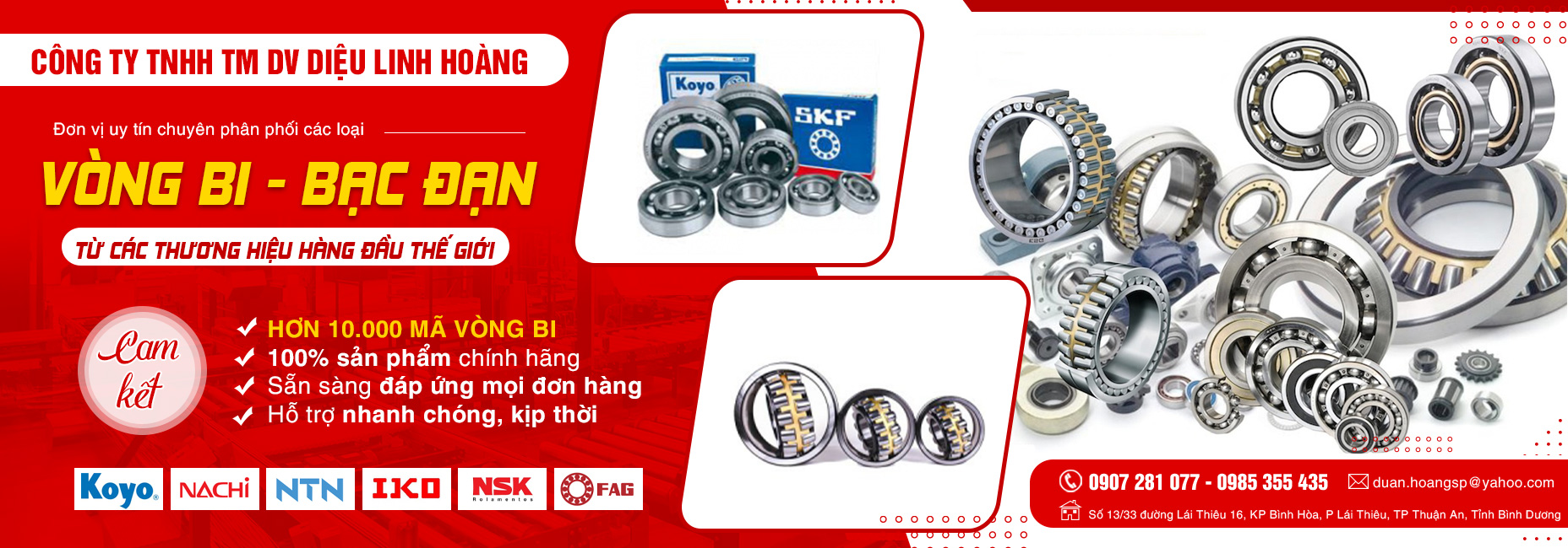 CÔNG TY TNHH THƯƠNG MẠI DỊCH VỤ DIỆU LINH HOÀNG